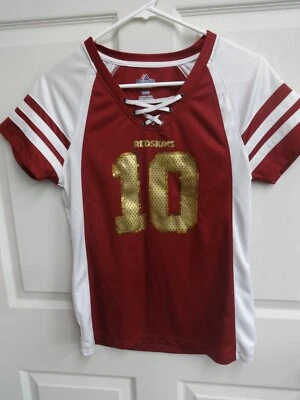 Camiseta deportiva vintage NFL Washington Redskins Robert Griffin III para mujer mediana Foto 1 de 4