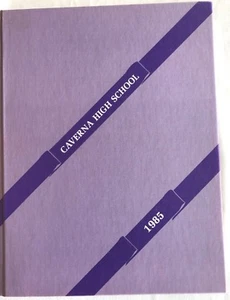 1985 THE COLONEL CAVERNA HIGH SCHOOL & ELEMENTARY YEARBOOK KENTUCKY HB good - Picture 1 of 5