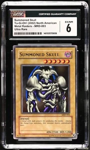 2002 Yu-gi-oh! TCG Summoned Skull Metal Raiders MRD-003 CGC 6 - Picture 1 of 2