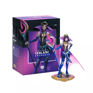 Statua LOL League of Legends LeBlanc sbloccata ufficiale - spedizione rapida COA - Foto 1 di 6