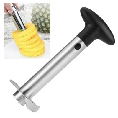 Pineapple Corer Slicer Peeler Cutter Remover Easy Kitchen Fruit Tools Stainless