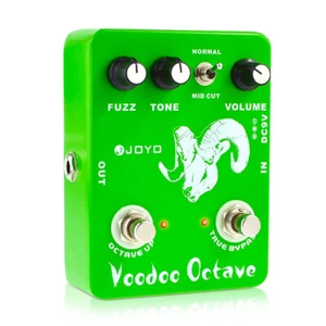 JOYO Octave Fuzz Effect Pedal 2 Modes Electric Guitar True Bypass Free Return - Picture 1 of 12