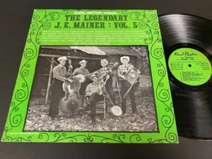 The Legendary J.E. Mainer Vol. 5 LP - Rural Rhythm - Country Bluegrass - Imagen 1 de 2