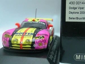 WOW EXTREMELY RARE Chrysler Viper 2000 GTS-R #46 Notter Daytona 1:43 Minichamps - Picture 1 of 3