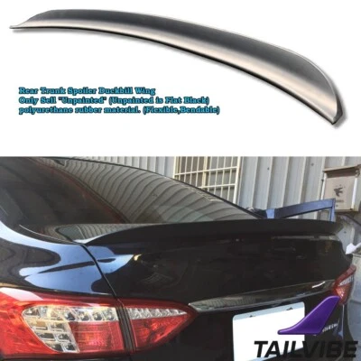 284G Type Rear Duckbill Trunk Spoiler Wing Fits 2008~2013 M Benz C W204 Sedan - Image 1 of 4
