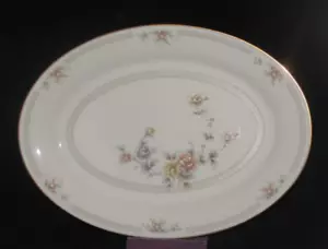 Noritake Elfenbein Cervantes 14" Oval Fleisch- oder Servierplatte 7261 - Bild 1 von 2