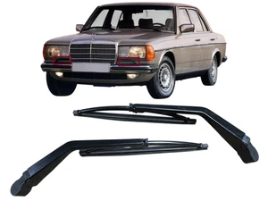 For MERCEDES W123 and C123 HEADLIGHT Set Arm And WIPER BLADE set Left And Right - Picture 1 of 14