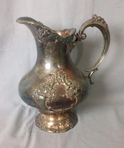 Reed & Barton King Francis Silver Plate 1658 Water Pitcher 4PT Very Good - Picture 1 of 4