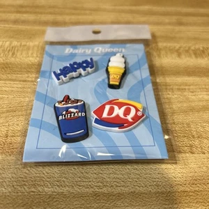 Dairy Queen Croc Charms Set Of 4 - Picture 1 of 3