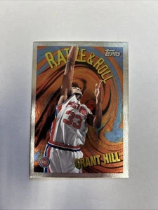 1995-96 Topps Rattle and Roll #R3 Grant Hill Detroit Pistons - Picture 1 of 2