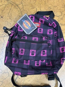 Dickies Damen Canvas Totenkopf und gekreuzte Knochen Magenta kariert 6072-668 - Bild 1 von 8