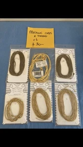 Metallic Gold Cords And Threads Bulk Lot… $30 - Picture 1 of 8