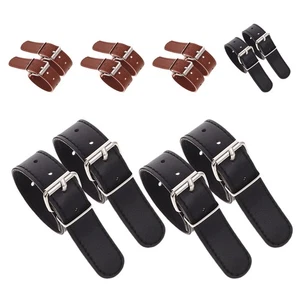 12pcs Bicycle Basket Cargo Straps - Bike Basket Pu Straps - Front Handlebar - Picture 1 of 12