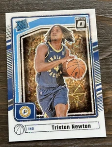 Tristen Newton 2024 Panini Donruss Rated Rookie Optic White Velocity #P-216 - Picture 1 of 2