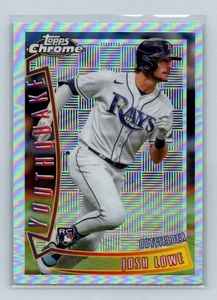 Topps Chrome Sonic 2022 - Youthquake Josh Lowe 1996 #YQ-7 (RC) - Imagen 1 de 2