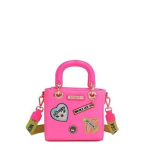 Nicole Lee USA Color Patch Handbag with Top Handle - Imagen 1 de 6