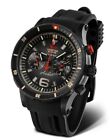 Vostok Europe Anchar Dive Watch Men's Watch Black Red 6S21/510C582