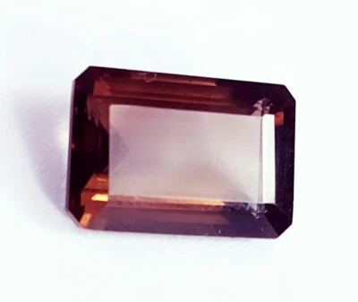 6.65 Ct Loose Gemstone Quartz Smokey Quartz Certified Marquise Shape Gems - Image 1 of 4