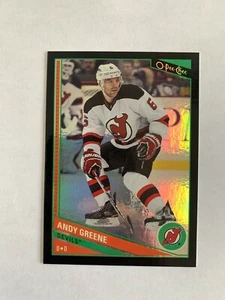 2013-14 O-Pee-Chee Black Rainbow #343 Andy Greene 077/100 - New Jersey Devils - Picture 1 of 2