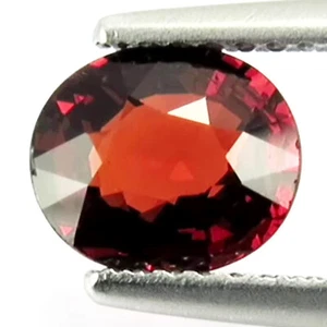 Espessartita Espessartina Granate 1.56ct AAA Naranja Rojo 100% Tierra Natural Extraído - Imagen 1 de 7