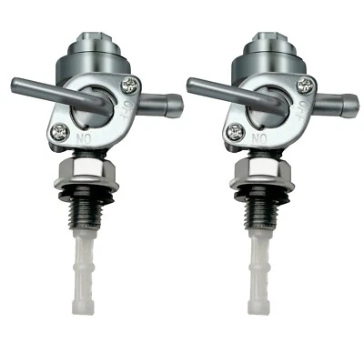 Paquete de 2 1/4" Válvula de cierre de combustible Interruptor Petcock para generador Tanque de motor de gas Foto 1 de 4