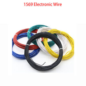 1569 30AWG-16AWG Electronic Wire Single Core Multi Strand Flexible Tinned Copper