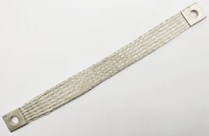 Motor Kupfer Masseband verzinnt 240mm x19mm x2,5 Massekabel Batterie Band Erdung - Bild 1 von 3