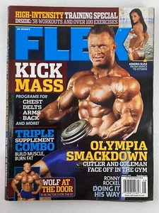 Flex Magazine August 2007 Vol 25 #6 Jay Cutler and Ronnie Coleman No Label - Picture 1 of 2