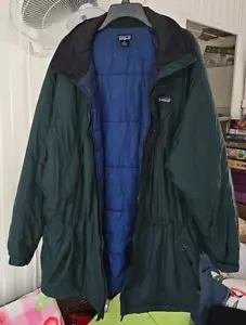 Giacca vintage Patagonia uomo grande verde das parka escursionismo 84101 anni 90 1997 - Foto 1 di 3