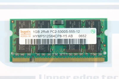 Memoria marca nombre portátil 1 GB PC2-5300S DDR2 667 MHz Samsung Hynix Nanya Elpida Foto 1 de 3