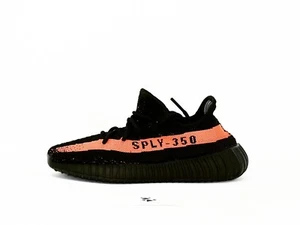 Adidas Yeezy Boost 350 V2 Core Black Red Stripe (2023) - Größe 5 Herren - NEU - Bild 1 von 8