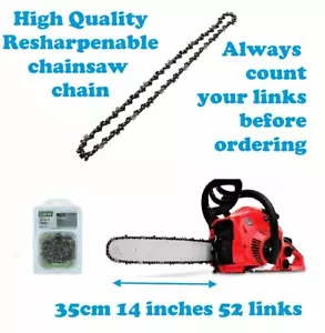 CRAFTSMAN 35114 35201 35203 35205 35206 Chainsaw Chain 35cm 14 inch 52 Link - Picture 1 of 4