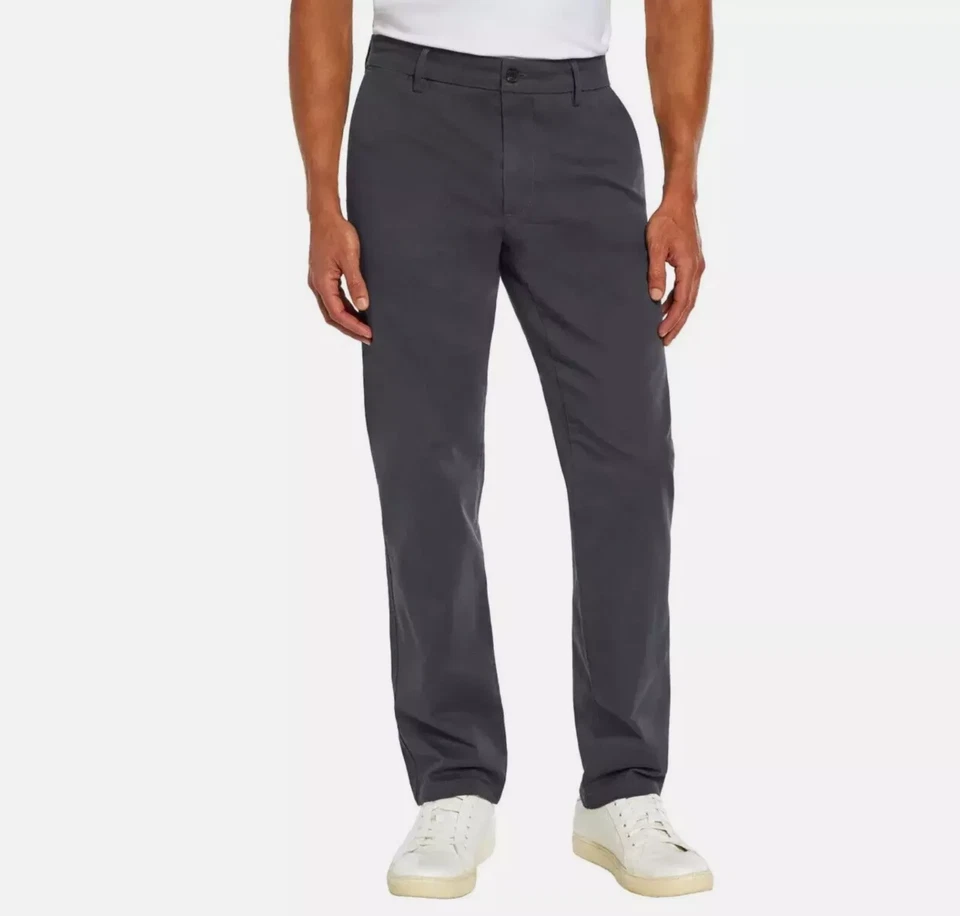 Nuevo con etiquetas Pantalones chinos Banana Republic para hombre Pantalones chinos informales de vestir en azul o gris Foto 1 de 1