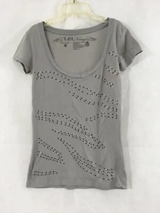 L.O.L. VINTAGE 100% Cottage Scoop Neck Short Sleeve Tunic Top Woman’s Size M - Picture 1 of 5