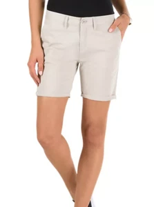 Vans Chino Shorts Tan Khaki Stretch Women's Juniors Sz 1 Nwt - Bild 1 von 3