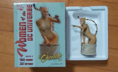 Busto CHEETAH / Terry Dodson / Mujeres del Universo DC Serie 2 / Como Nuevo Foto 1 de 4