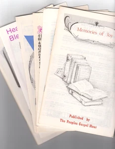 Peoples Gospel Hour 6 Pamphlets - Picture 1 of 7