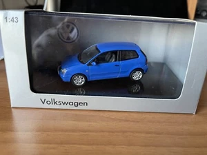 Modellino1:43 vw Polo tdi/sdi 2002 Con Teca Volkswagen modellino concessionaria - Foto 1 di 4