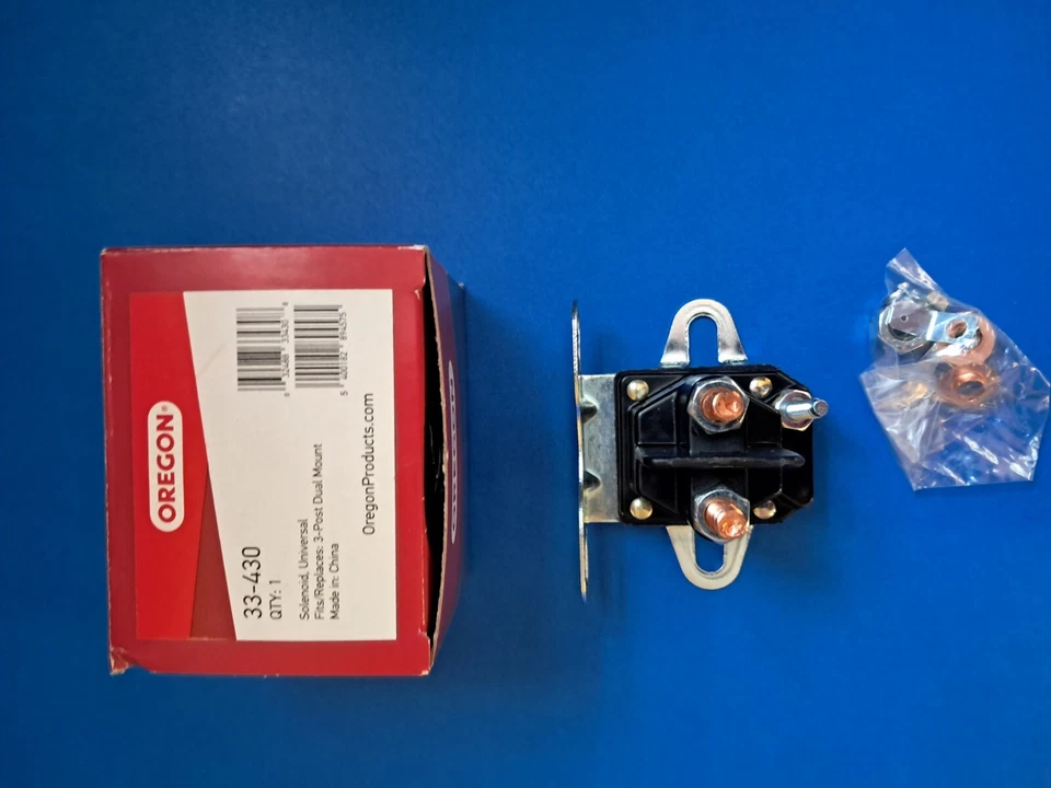 Tractor cortacésped solenoide de arranque Oregon 33-430 giro cero 3 postes Foto 1 de 1