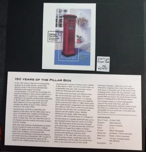 GB Guernsey 2002 Commemorative Stamps~Pillar Box~M/S~VFU~on piece~ex fdc - Picture 1 of 1