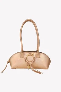 See by Chloé Damen Tasche Gold Leder Handtasche Ledertasche Klein - Bild 1 von 5