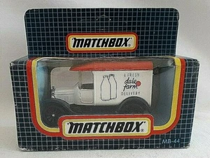 MATCHBOX 1921 FORD MODEL T VAN WILLIAM LUSTY DIECAST MB38 UNOPENED BOXED - Picture 1 of 2