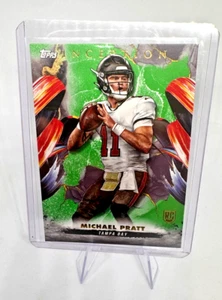 2024 TOPPS INCEPTION FOOTBALL Michael Pratt Tampa Bay Variation #162 Rookie RC - Foto 1 di 2