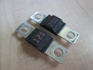 (2) Littelfuse 0498125.TXN 0498200.TXN 125A 200A MIDI Bolt-On Fuse #M147RH - Picture 1 of 5