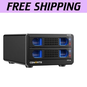 Premium Aluminum Hard Drive Enclosure – Daisy Chain & Quick Transfer Support - Picture 1 of 11