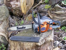 TANAKA PETROL CHAIN SAW 14 INCH CUTTING BAR PETROL CHAINSAW 