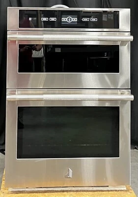 JennAir RISE™ JMW2430LL 30 pulgadas doble combinación horno de pared eléctrico con 6,4 C Foto 1 de 4