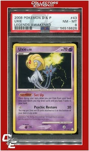 Legends Awakened 43 Uxie PSA 8 - Foto 1 di 2