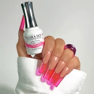 Kiara Sky Soak Off Gel Jelly Tint - Heat Stroke Sheer J208 - Picture 1 of 4