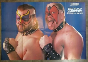 Pro Wrestling Illustrated Super Color Special #1 Road Warriors Poster 22x32 PWI - Picture 1 of 3